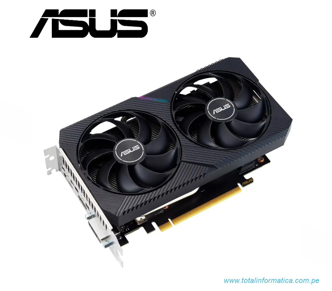 TARJETA GRAFICA ASUS DUAL RTX 3050 V2 OC EDITION, 8GB GDDR6, PCI-E 4.0(DUAL-RTX3050-O8G-V2) - imagen 2