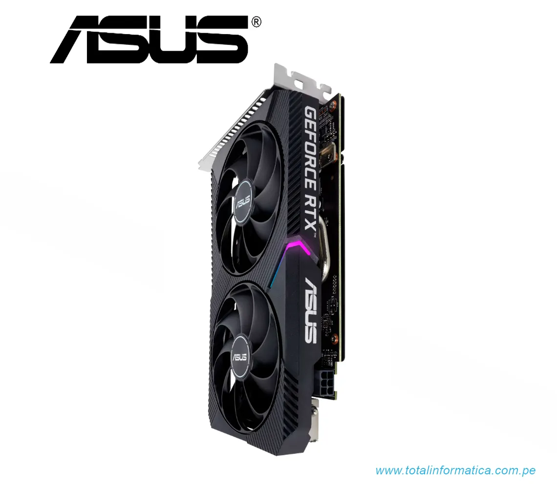TARJETA GRAFICA ASUS DUAL RTX 3050 V2 OC EDITION, 8GB GDDR6, PCI-E 4.0(DUAL-RTX3050-O8G-V2) - imagen 3