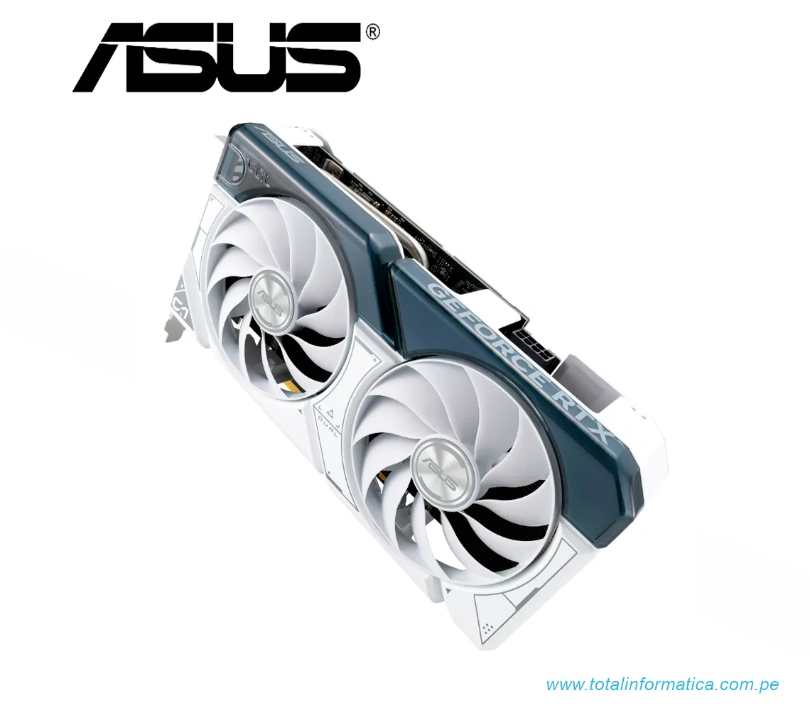 TARJETA GRAFICA ASUS DUAL RTX 4060 OC EDITION, 8GB GDDR6, PCI-E 4.0, WHITE(DUAL-RTX4060-O8G-WHITE) - imagen 2