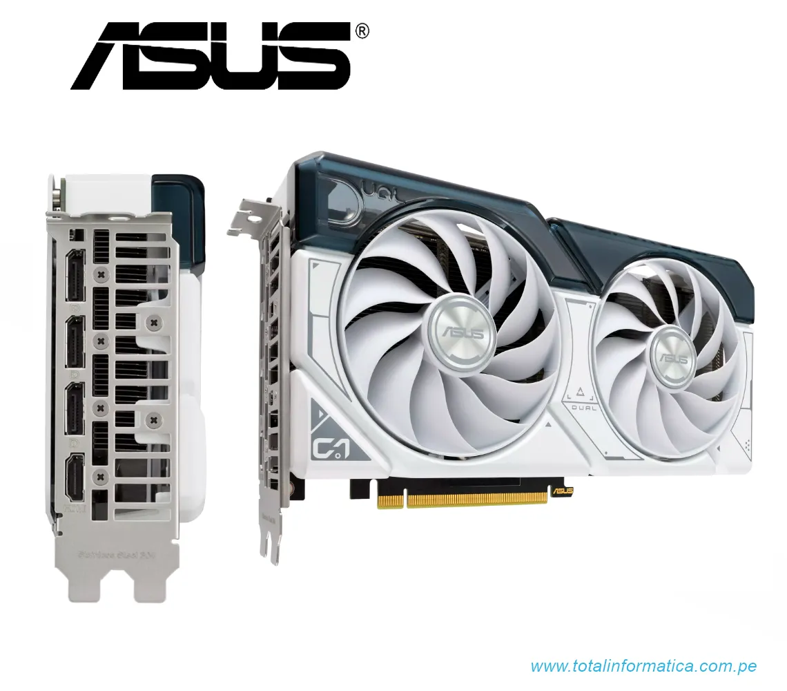 TARJETA GRAFICA ASUS DUAL RTX 4060 OC EDITION, 8GB GDDR6, PCI-E 4.0, WHITE(DUAL-RTX4060-O8G-WHITE) - imagen 4