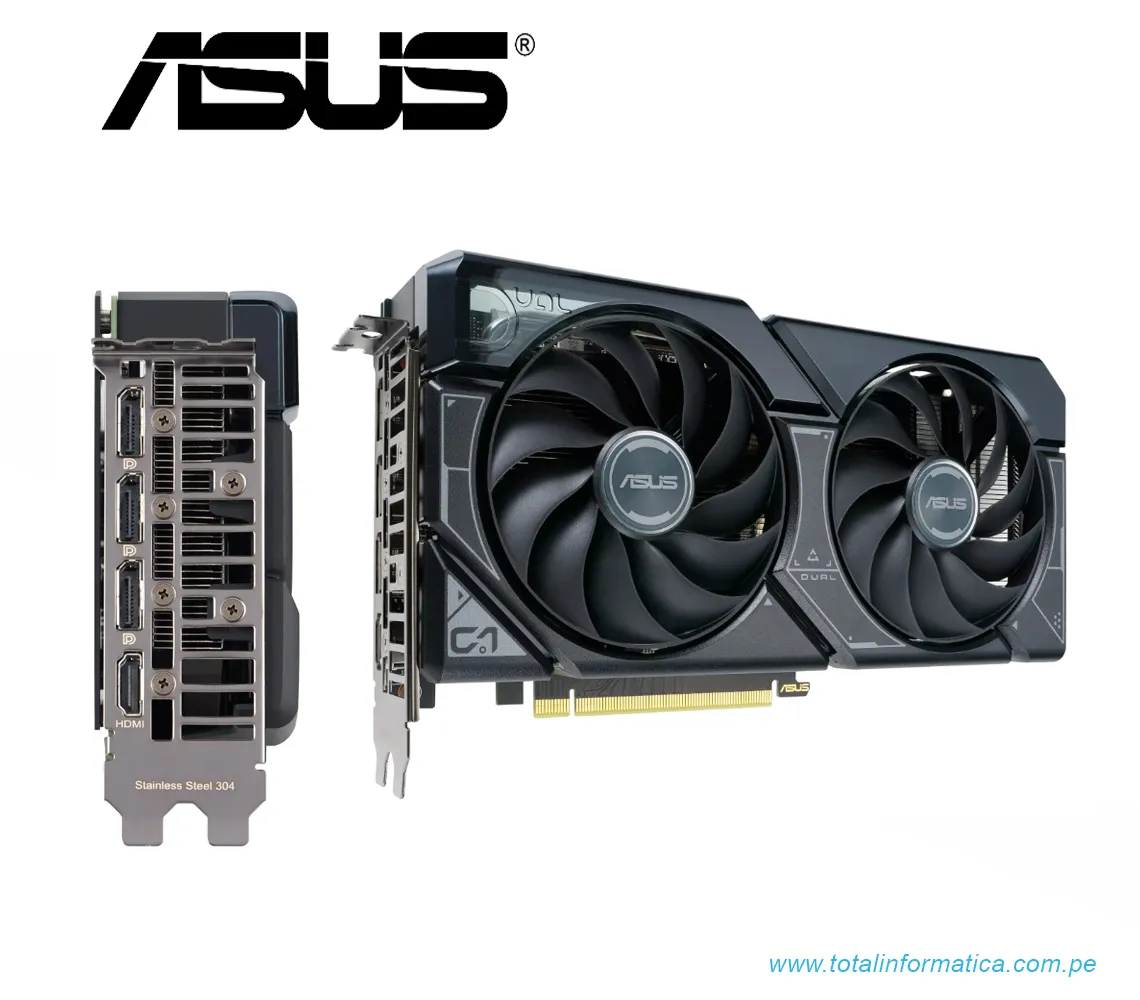 TARJETA GRAFICA ASUS DUAL RTX 4060 TI OC EDITION, 8GB GDDR6, PCI-E 4.0(DUAL-RTX4060TI-O8G) - imagen 2