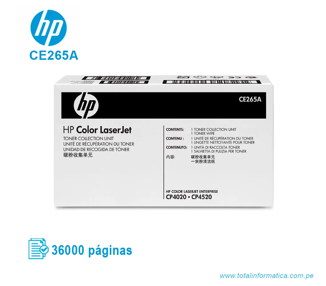 KIT TRANSFER. HP ( CE265A ) L.J. CP4525 - imagen 1