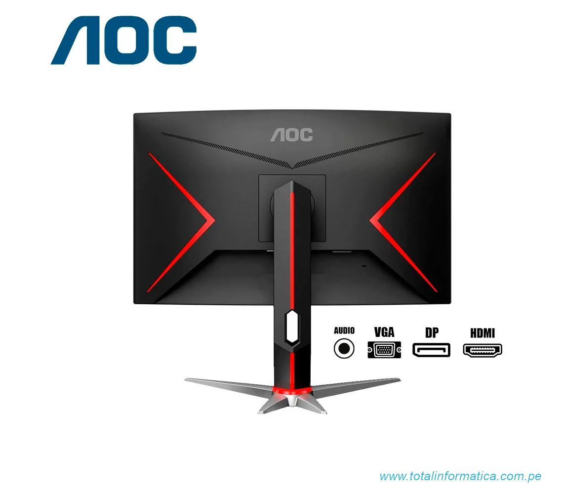 AOC MONITOR LED PARA JUEGOS AOC C27G2Z 27" CLASS FULL HD PANTALLA CURVA (685417131983) - imagen 2