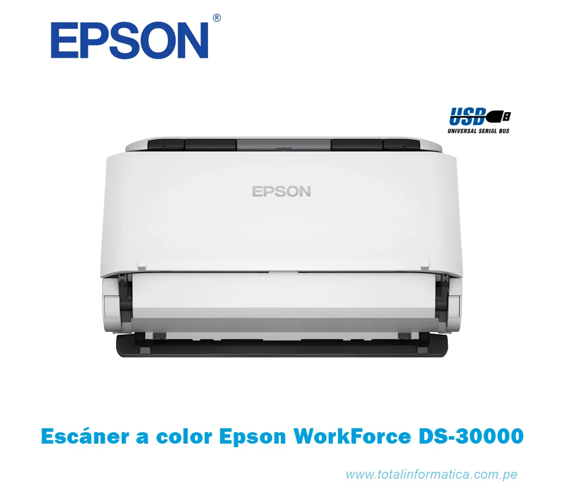 ESCANER EPSON WORKFORCE DS-30000, COLOR, A3, 1200DPI, 140IPM - imagen 2