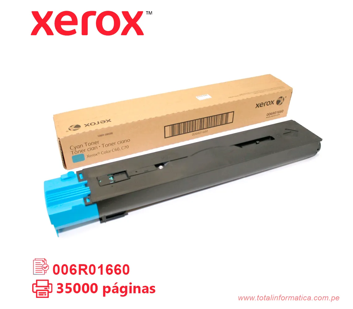 TONER XEROX 006R01660 CIAN PARA C70 - imagen 2