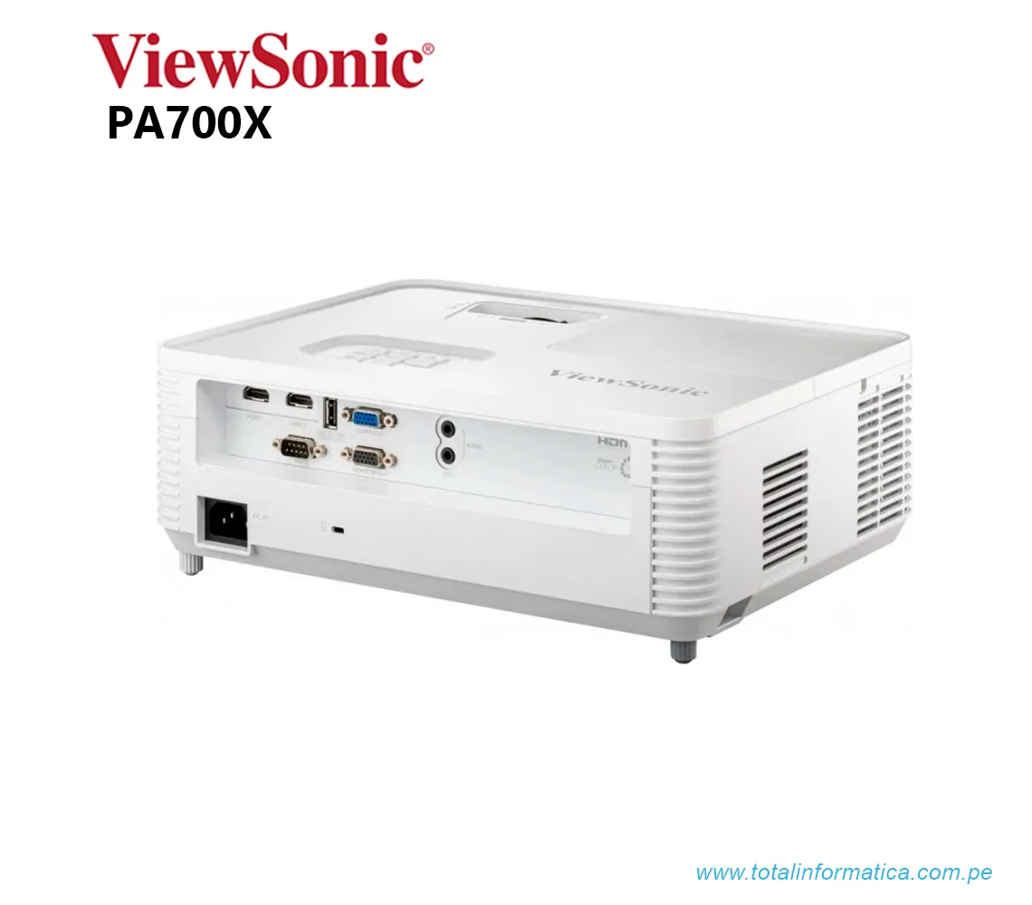 PROYECTOR DLP VIEWSONIC PA700X, 4500 LUMENES, XGA, 1024x768, VGA - imagen 4