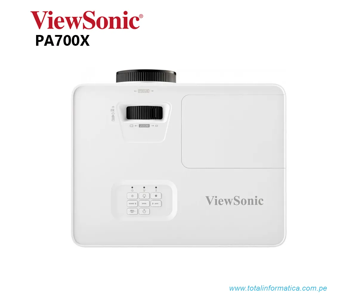 PROYECTOR DLP VIEWSONIC PA700X, 4500 LUMENES, XGA, 1024x768, VGA - imagen 3