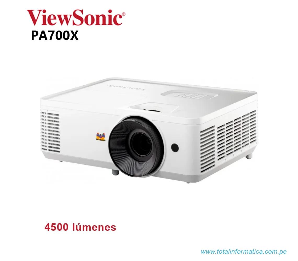 PROYECTOR DLP VIEWSONIC PA700X, 4500 LUMENES, XGA, 1024x768, VGA - imagen 1