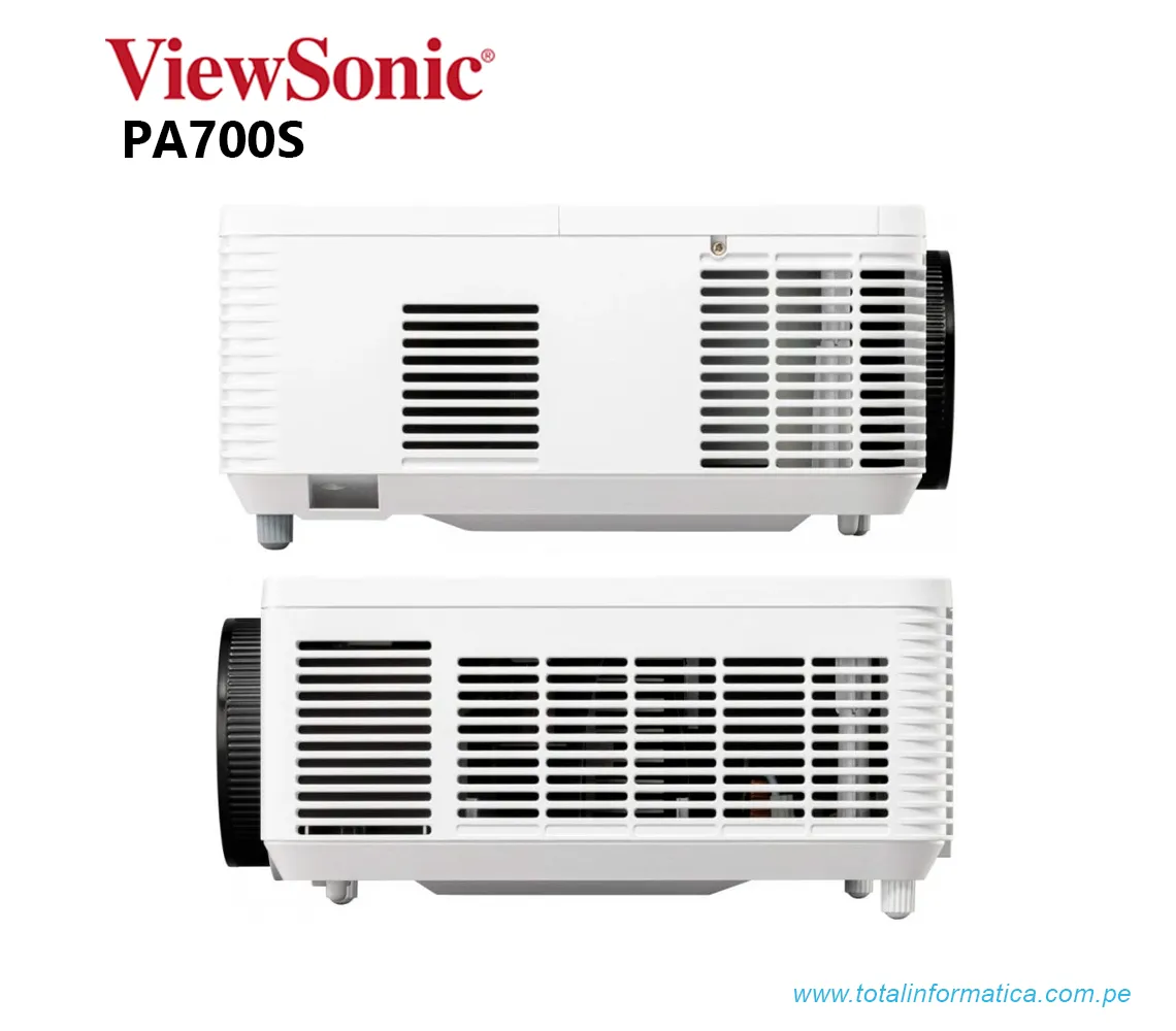 PROYECTOR DLP VIEWSONIC PA700S, 4500 LUMENES, SVGA, 800x600, VGA - imagen 2
