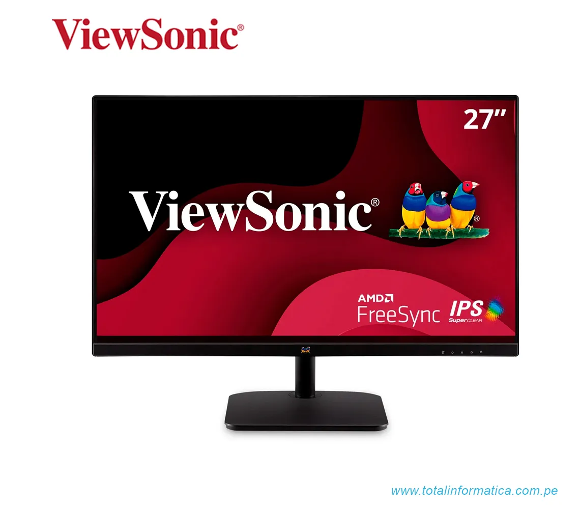 MONITOR LED VIEWSONIC VA2735-H 27", FHD, 1920X1080, 4MS, 75HZ - imagen 1