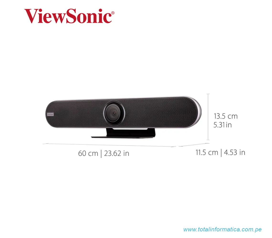 CAMARA VIDEOCONFERENCIA VIEWSONIC VB-CAM-201, 8.5MP, 3840X2160, USB3.0 - imagen 4