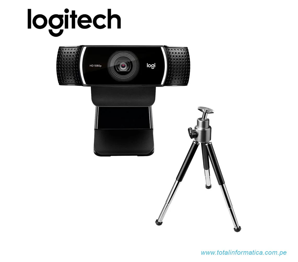 CAMARA LOGITECH C922 PRO STREAM, FHD, 1080P, USB, NEGRO(960-001087) - imagen 2
