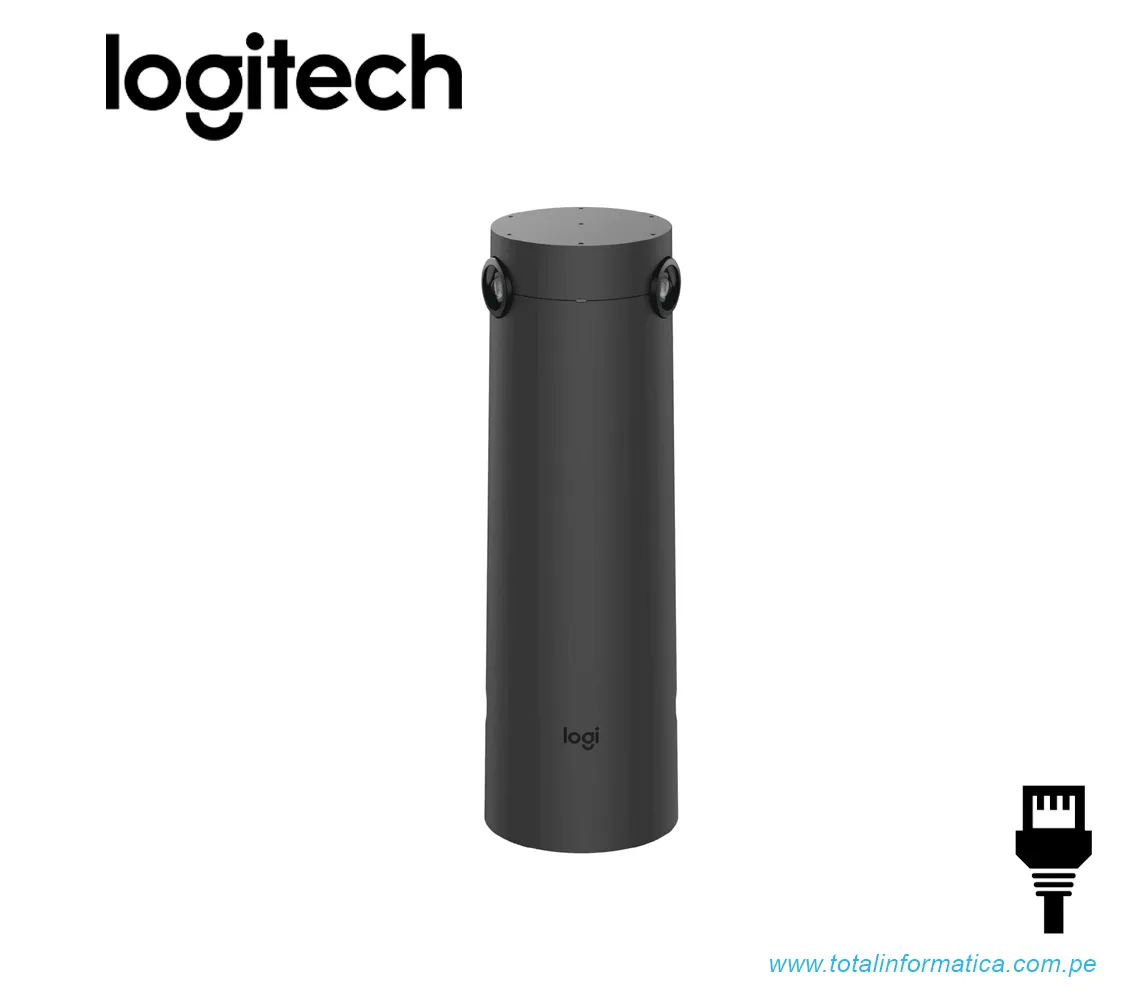 CAMARA LOGITECH B2B SIGHT, 2X4K, RJ45, 7-MIC, 60PPS, NEGRO(960-001510) - imagen 1