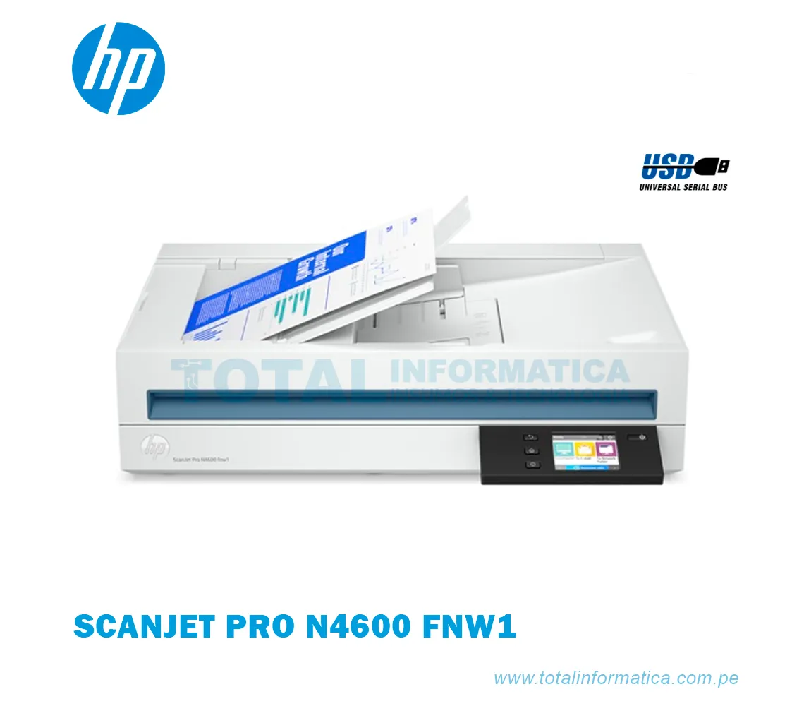  ESCÁNER HP SCANJET PRO N4600 FNW1 20G07A - imagen 1
