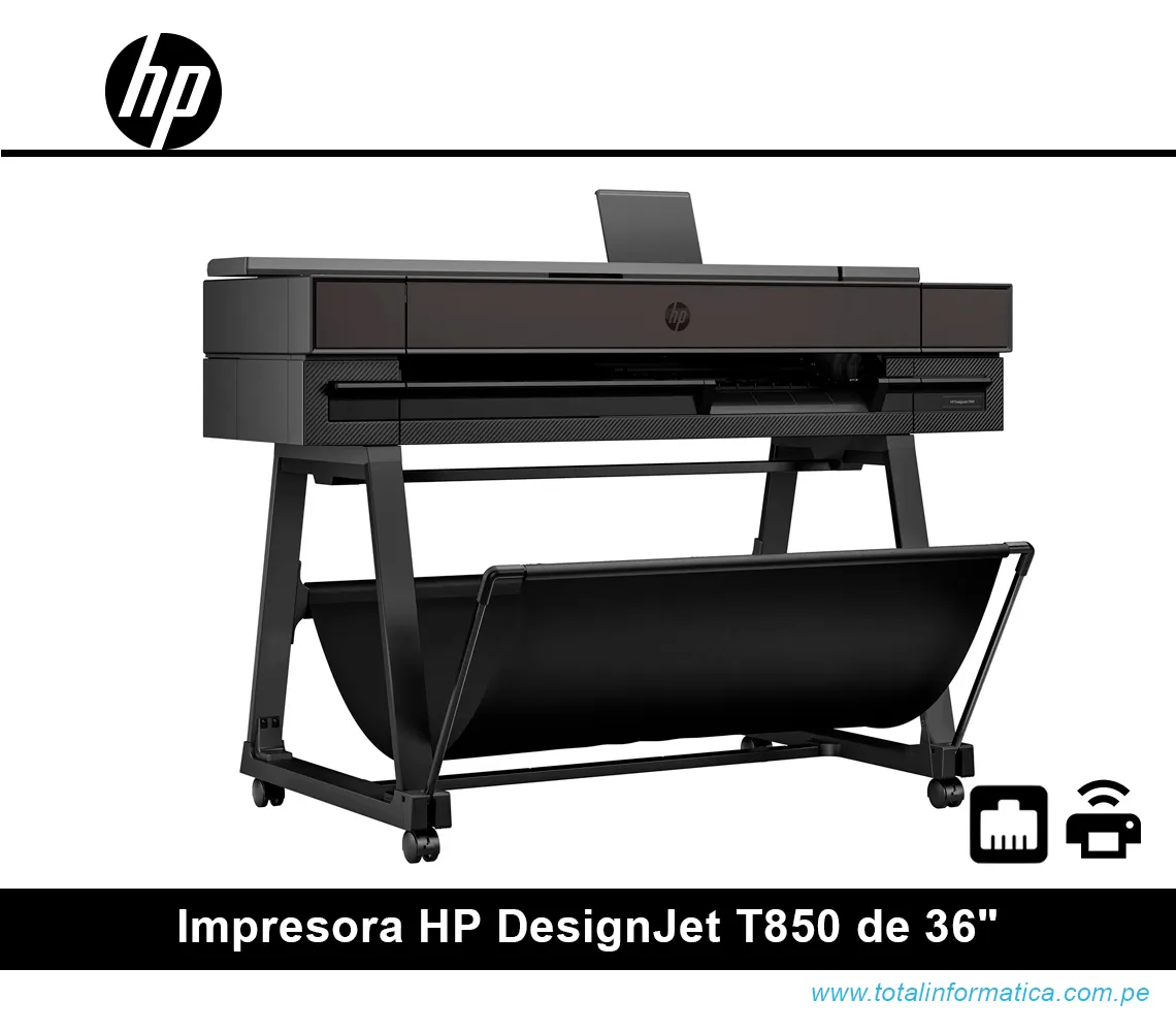 IMPRESORA PLOTTER HP DESIGNJET T850 DE 36", 2Y9H0A, A4-A0 - imagen 2