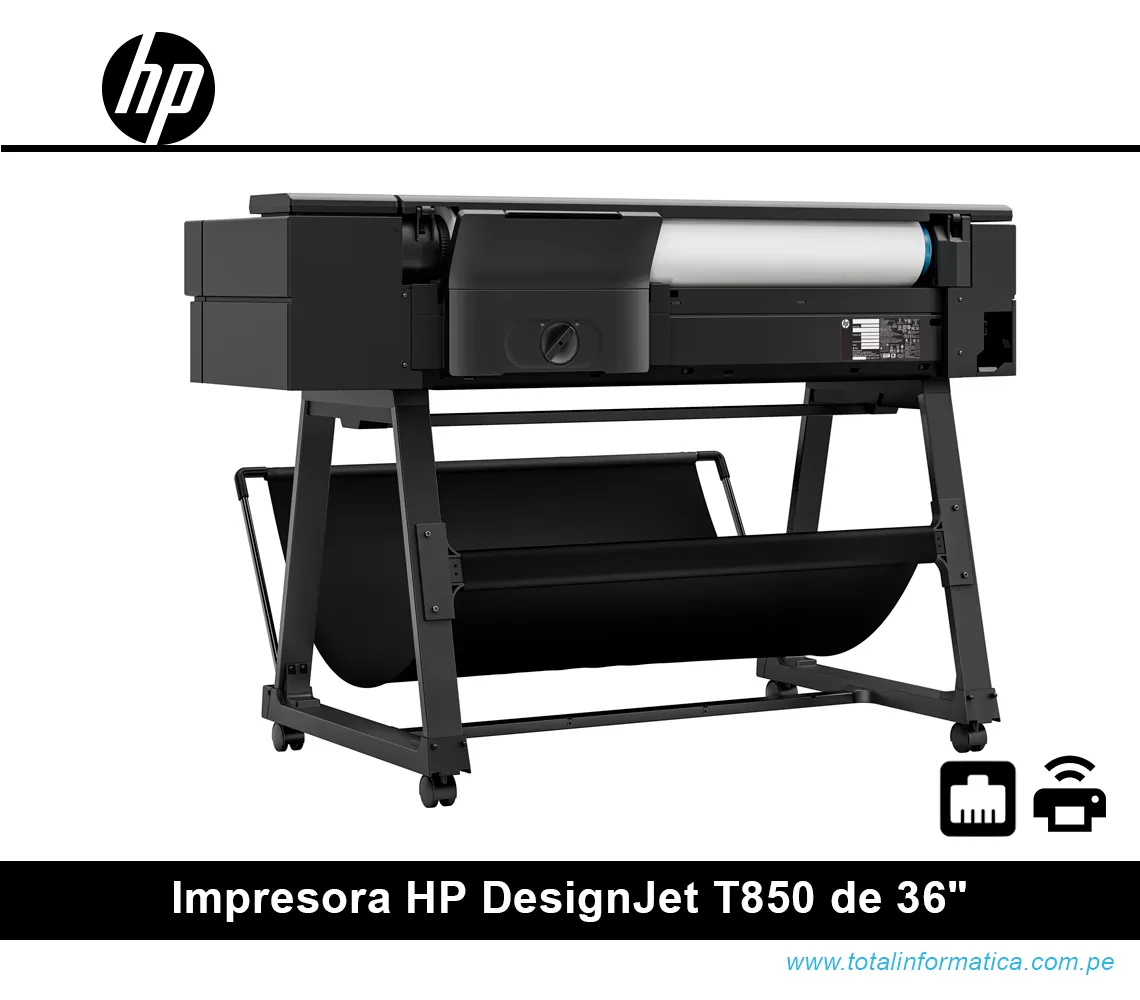 IMPRESORA PLOTTER HP DESIGNJET T850 DE 36", 2Y9H0A, A4-A0 - imagen 3