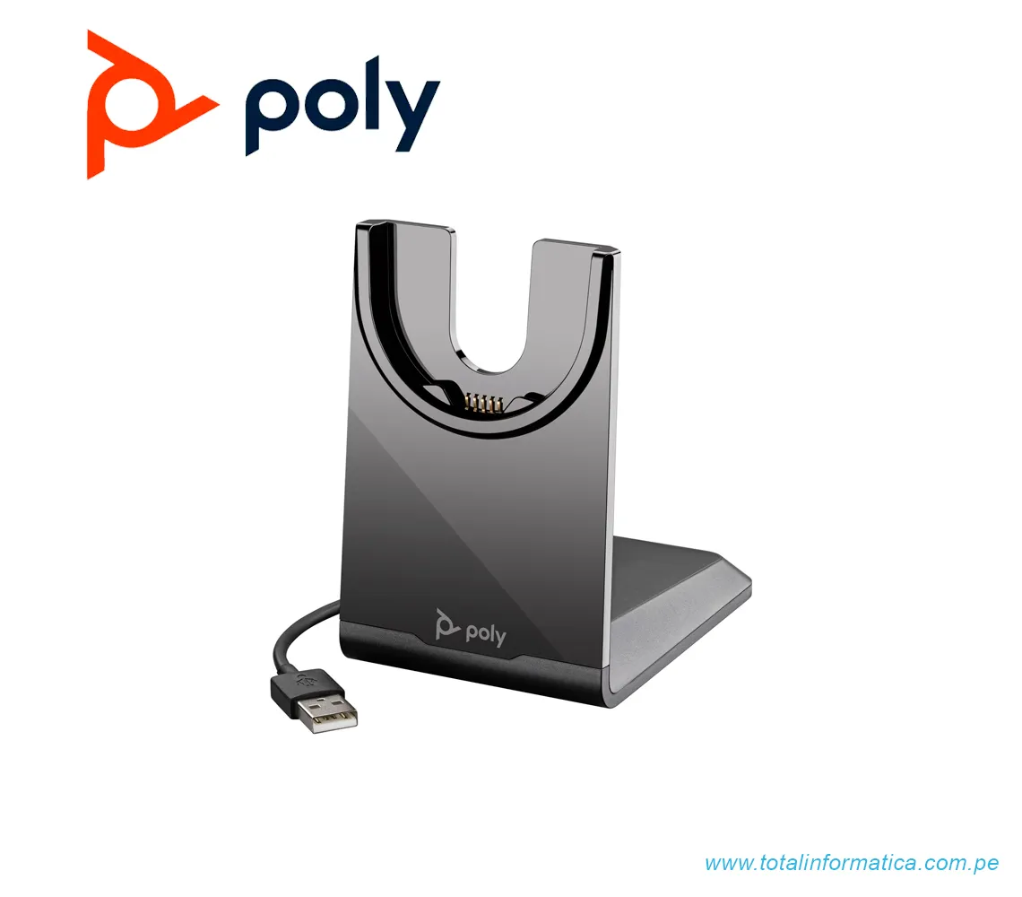 AURICULARES POLY VFOCUS2-M INALAMBRICO/BLUETOOTH, USB-A, NEGRO - imagen 3