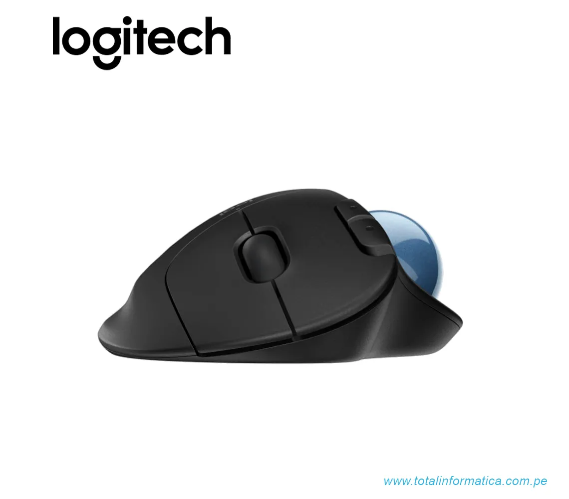 MOUSE LOGITECH ERGO M575, INALAMBRICO/BLUETOOTH, TRACKBALL, NEGRO(910-005869) - imagen 2