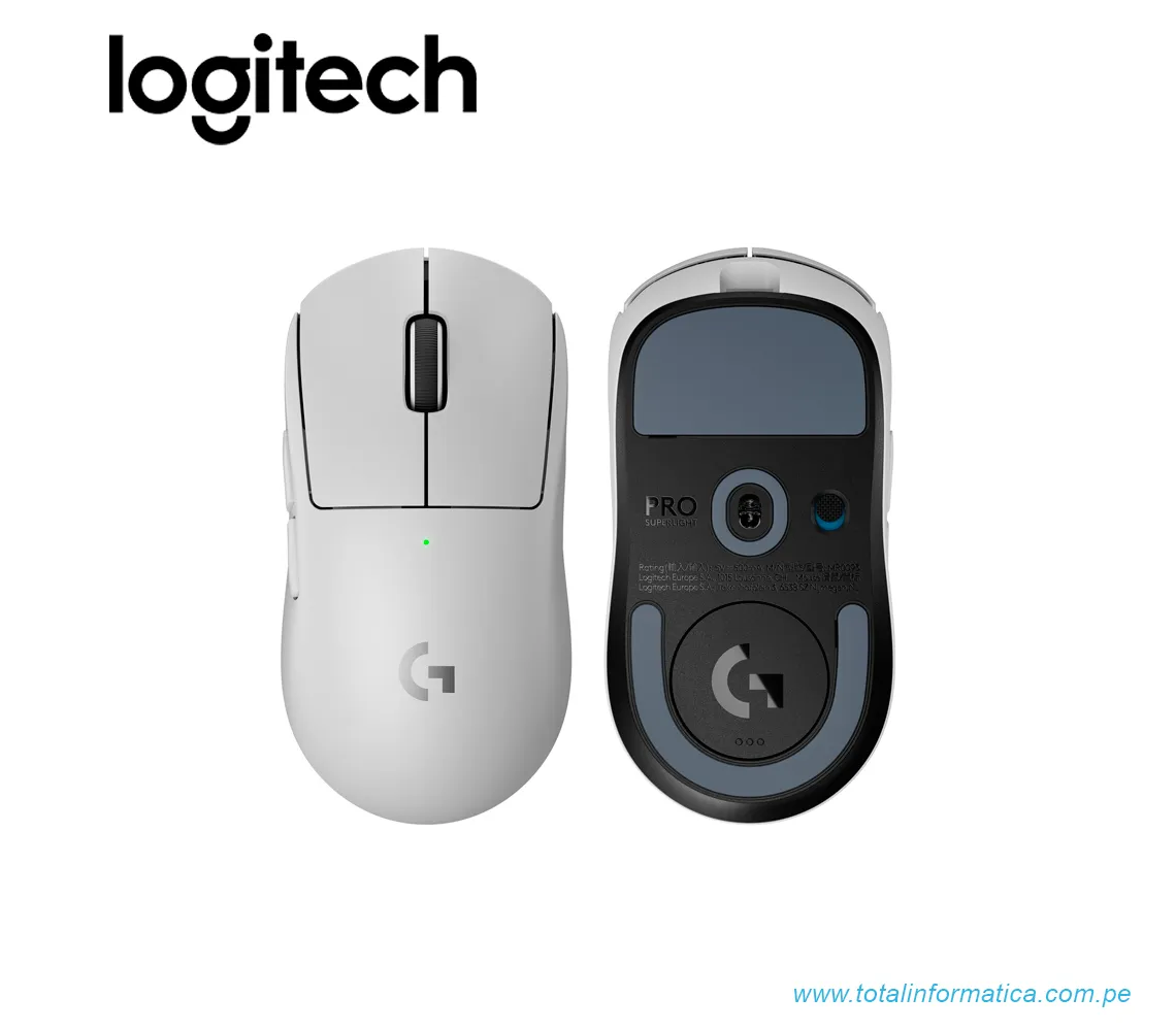 MOUSE GAMING LOGITECH G PRO X SUPERLIGHT 2, INALAMBRICO LIGHTSPEED, BLANCO(910-006636) - imagen 4