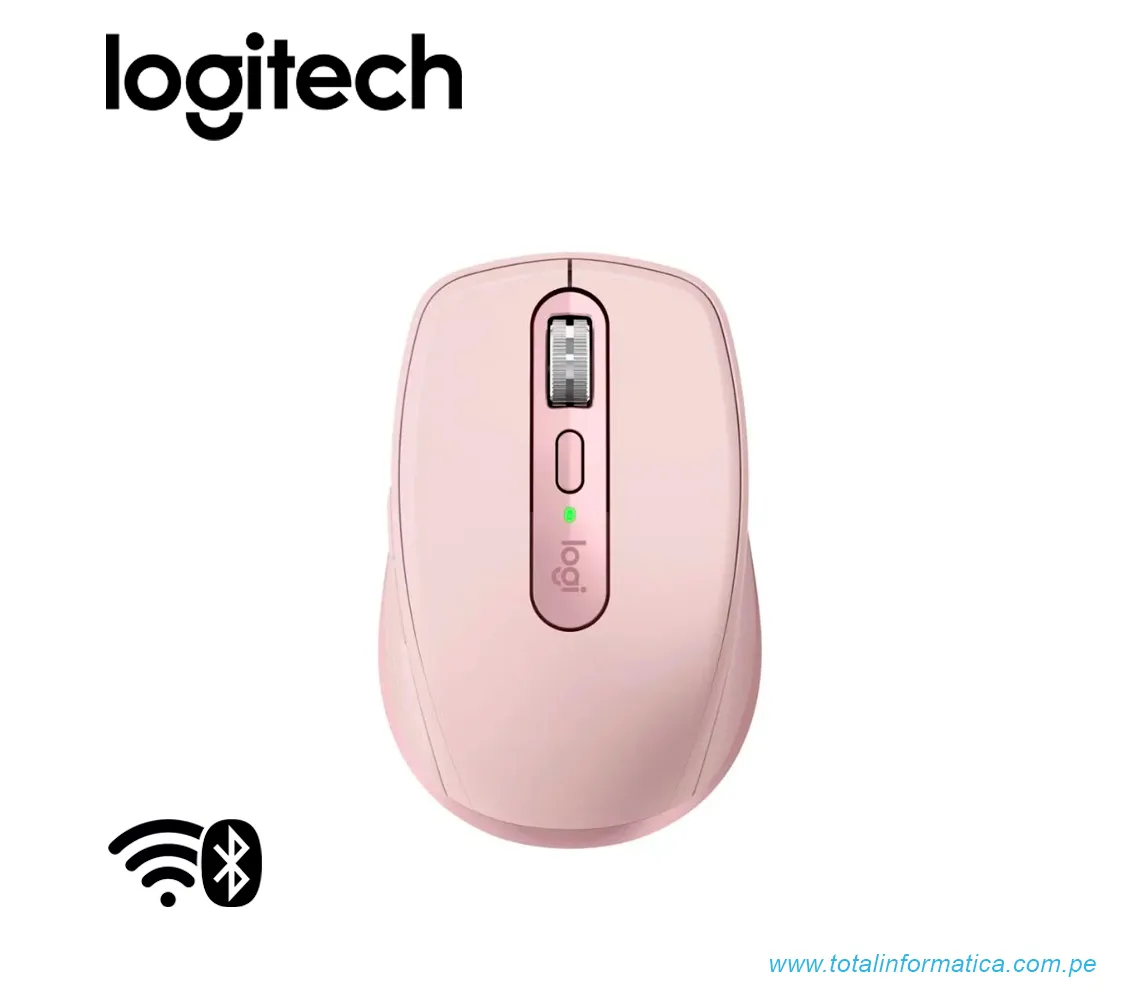 MOUSE LOGITECH MX ANYWHERE 3S, BLUETOOTH, ROSA(910-006934) - imagen 2