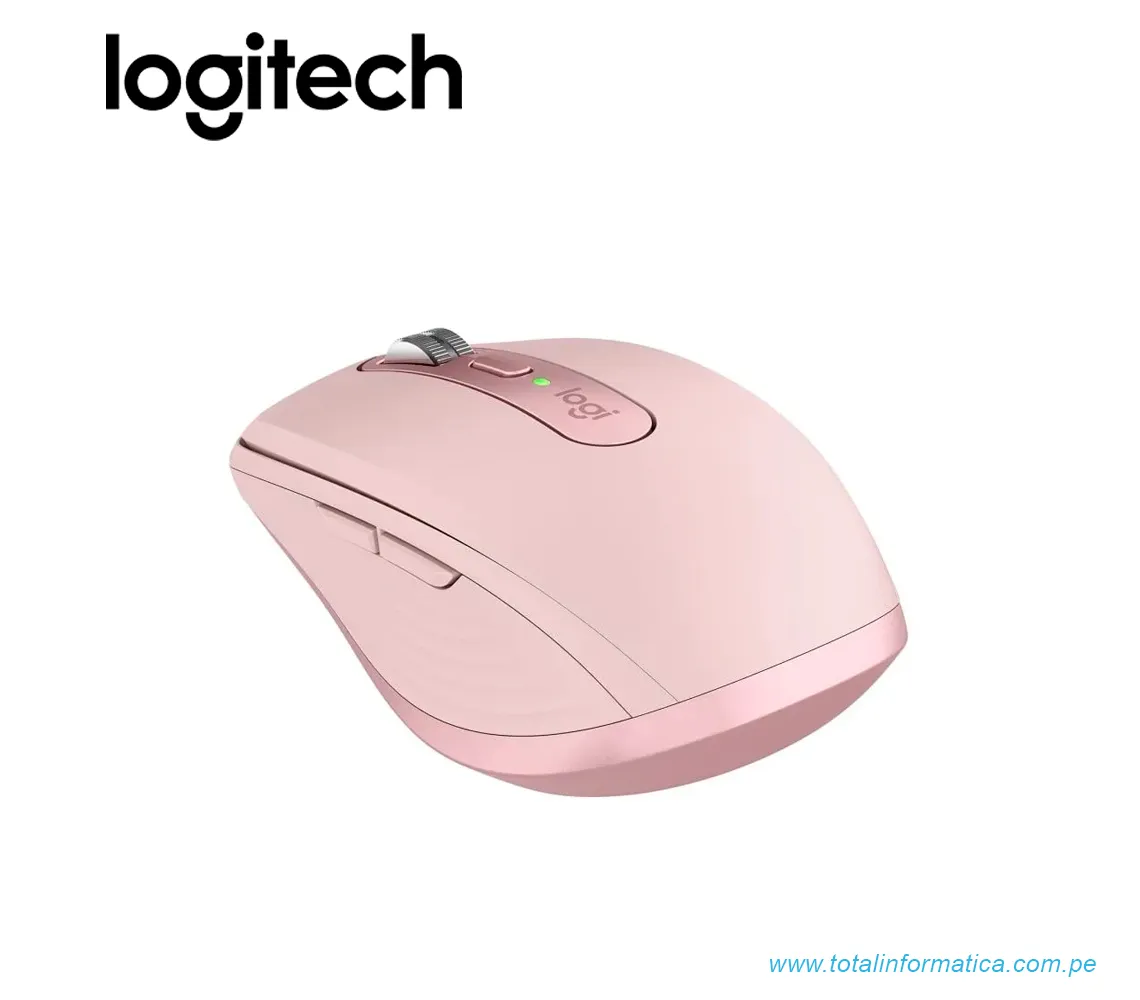 MOUSE LOGITECH MX ANYWHERE 3S, BLUETOOTH, ROSA(910-006934) - imagen 1