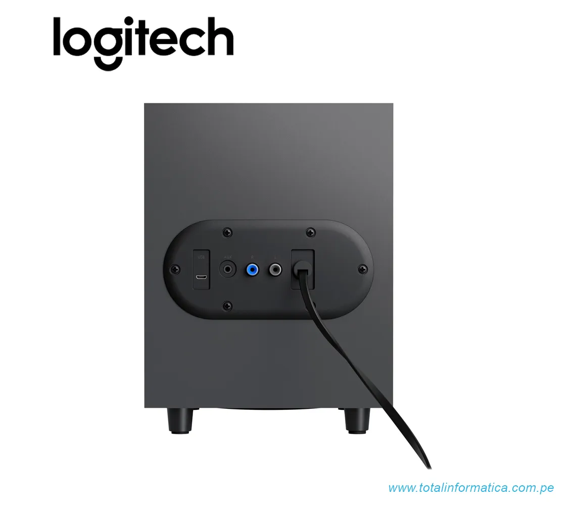 PARLANTE LOGITECH Z407, 2.1, 40W, BLUETOOTH, NEGRO(980-001347) - imagen 4