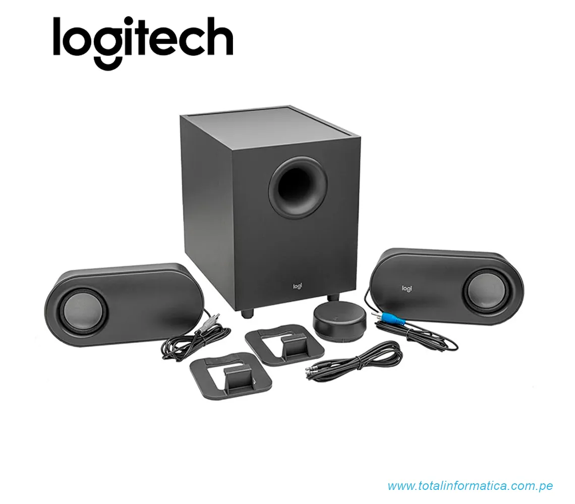 PARLANTE LOGITECH Z407, 2.1, 40W, BLUETOOTH, NEGRO(980-001347) - imagen 5