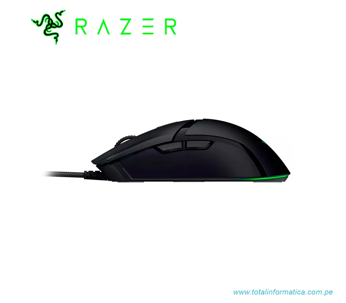 MOUSE GAMING RAZER COBRA , 8500 DPI, SWITCH OPTICO, RGB, CABLE SPEEDFLEX, NEGRO(RZ01-04650100-R3M1) - imagen 2