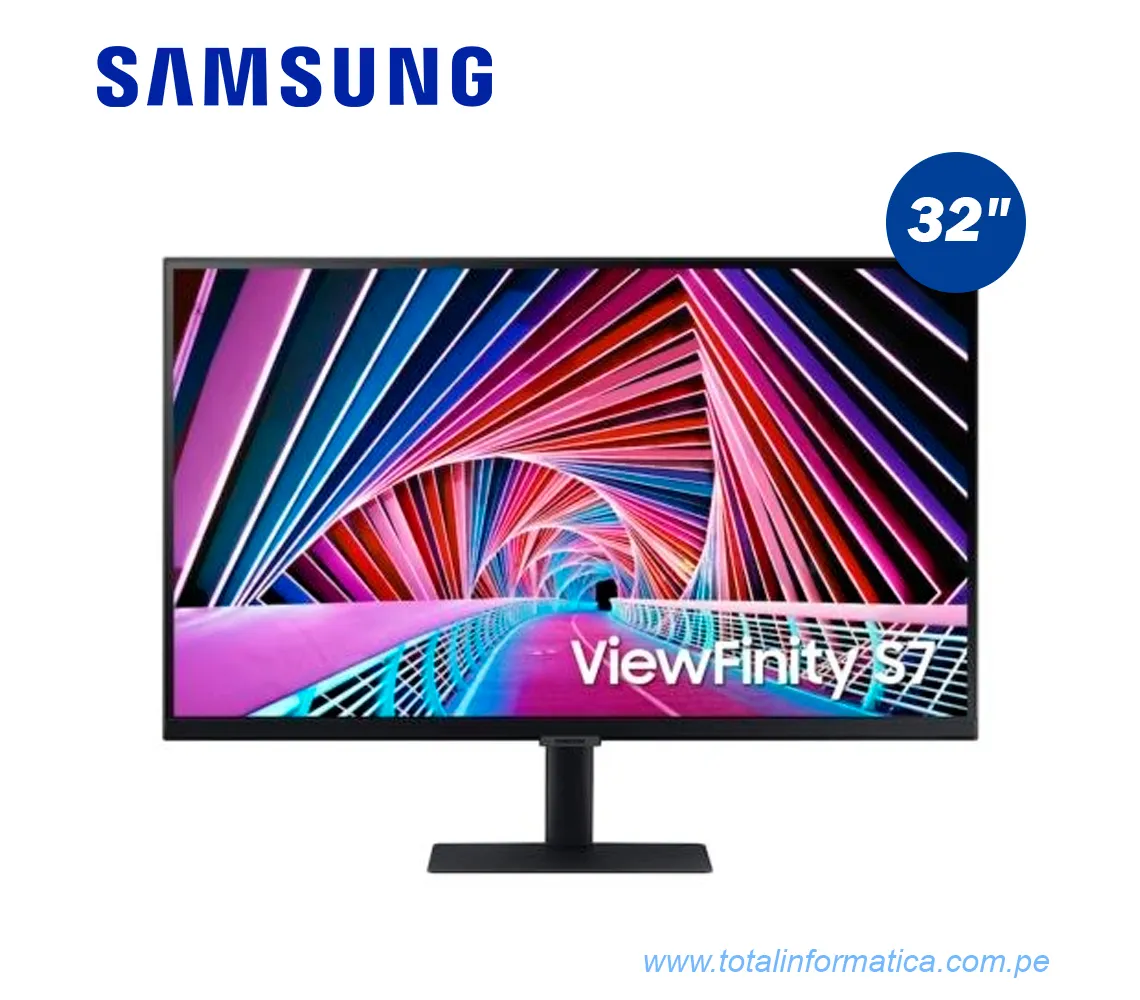 MONITOR SAMSUNG 32" LS32A700NWLXPE, 4KUHD VA, 60HZ, 5MS  - imagen 1