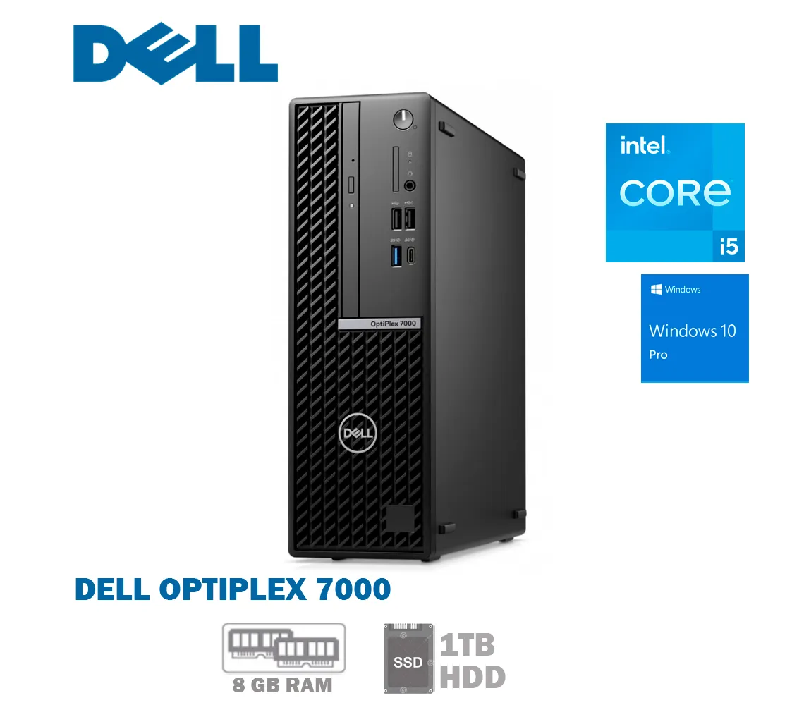 COMPUTADORA DELL OPTIPLEX 7000, CORE I5-12500 3GHZ, 8GB RAM, 1TB HDD, WINDOWS 10 PRO - imagen 1