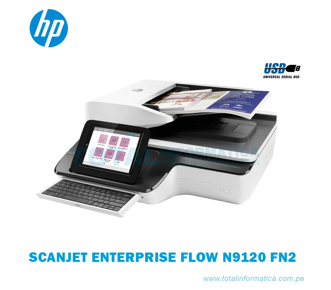 ESCANER HP SCANJET ENTERPRISE FLOW N9120 FN2, L2763A - imagen 2