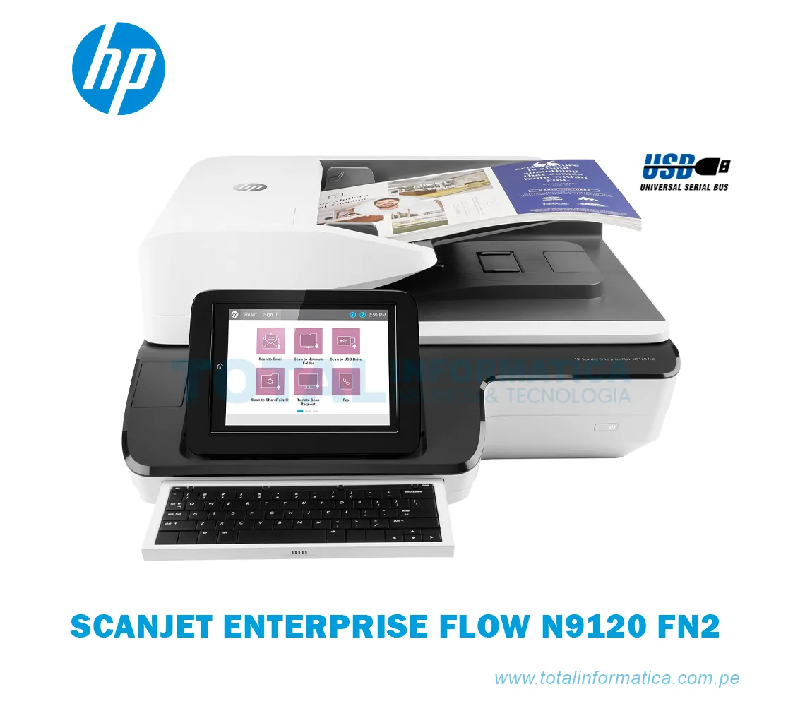 ESCANER HP SCANJET ENTERPRISE FLOW N9120 FN2, L2763A - imagen 1