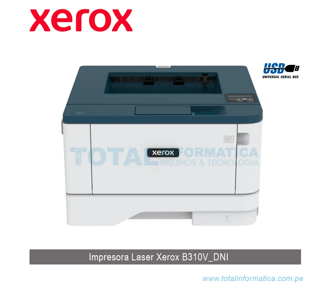 IMPRESORA LASER XEROX B310V_DNI, 40PPM, MONOCROMATICO - imagen 1