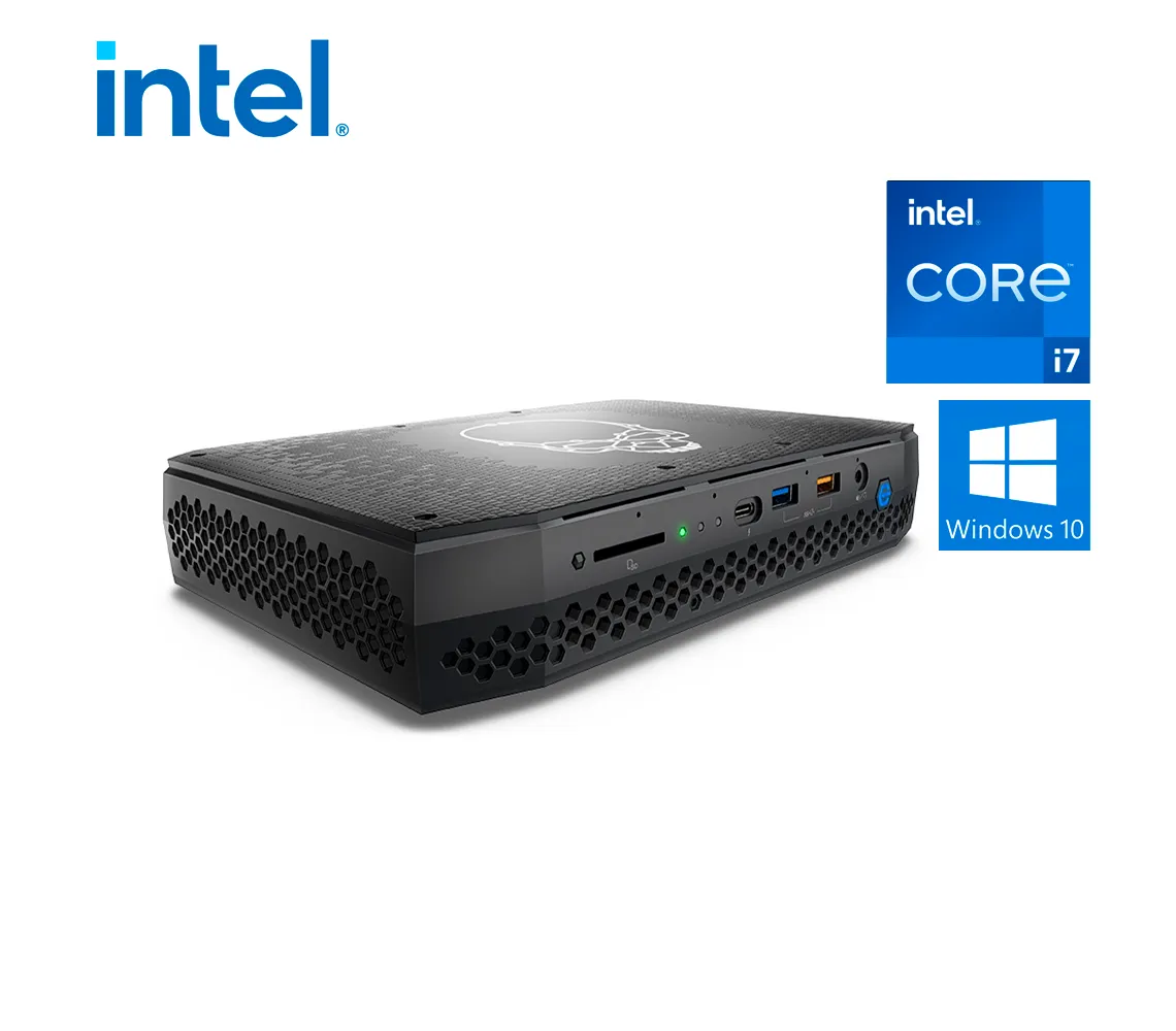 MINI PC INTEL NUC 11 ENTHUSIAST NUC11PHKI7C, CORE I7-1165G7, 64GB DDR4 SDRAM, WINDOWS 10 - imagen 2