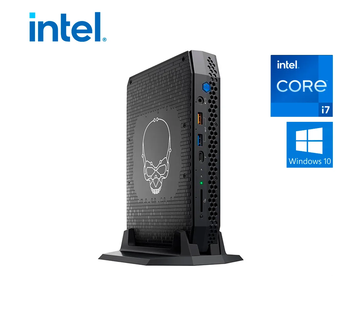 MINI PC INTEL NUC 11 ENTHUSIAST NUC11PHKI7C, CORE I7-1165G7, 64GB DDR4 SDRAM, WINDOWS 10 - imagen 1