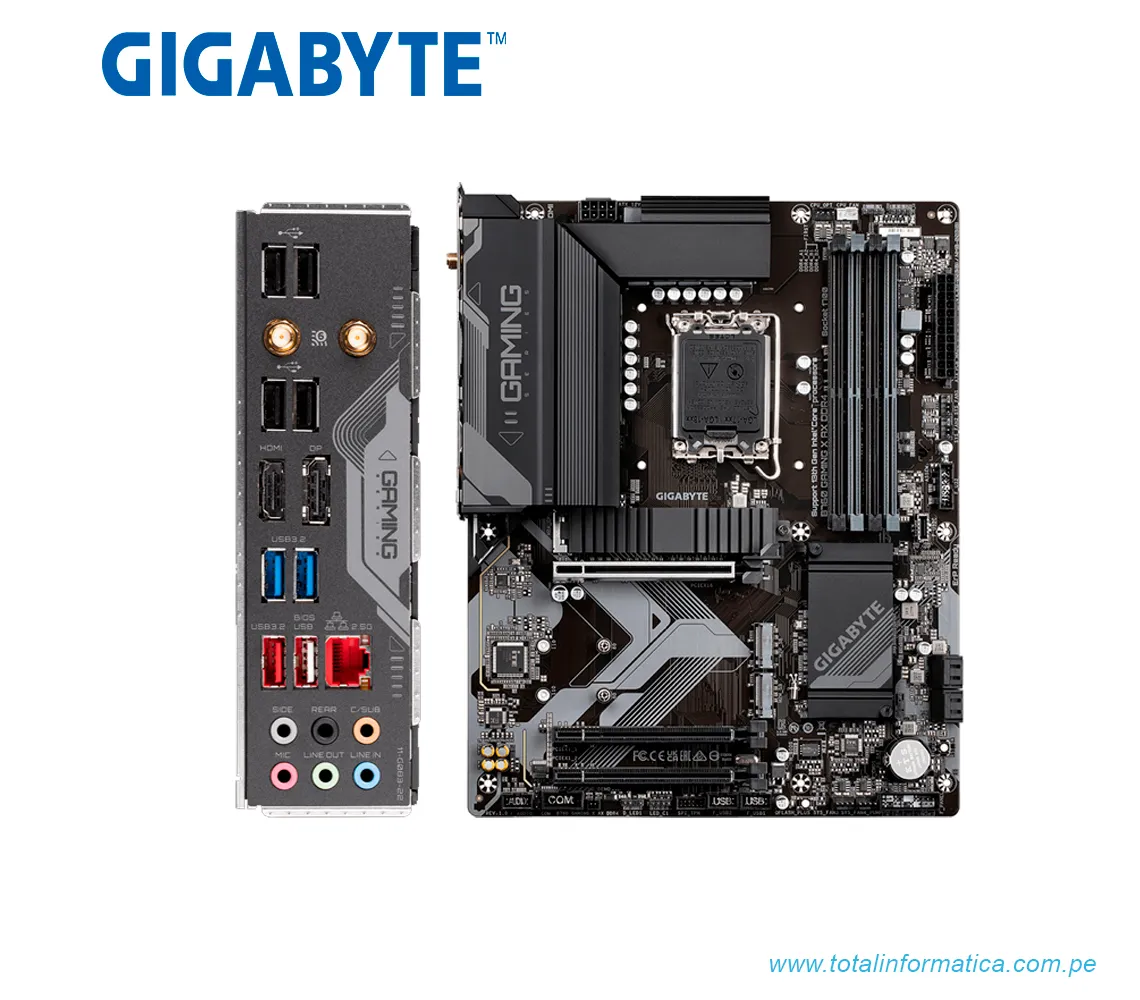 PLACA BASE GIGABYTE INTEL B760 GAMING X AX DDR4 LGA1700 - imagen 2