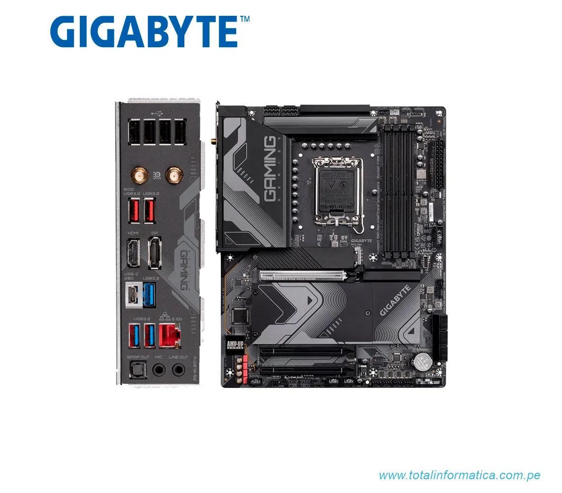 PLACA BASE GIGABYTE INTEL Z790 GAMING X AX 1.1 DDR5 LGA1700  - imagen 2