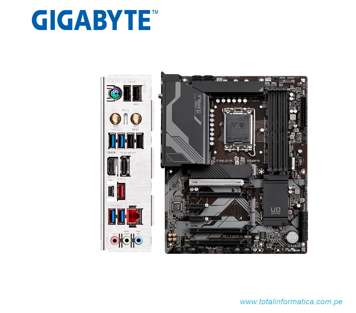 PLACA BASE GIGABYTE INTEL Z790 UD AC 1.0 LGA1700 13TH 12TH DDR5 - imagen 2