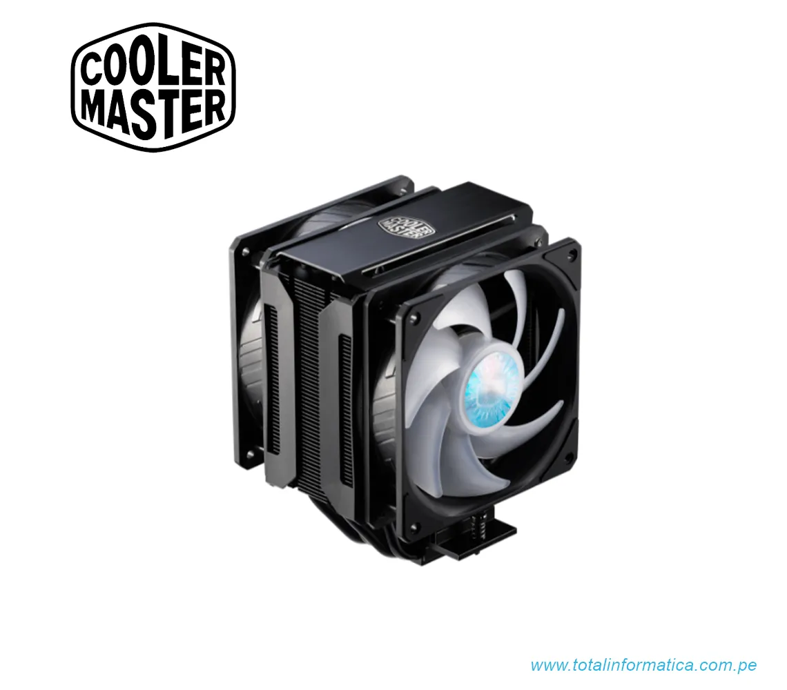 COOLER CPU COOLER MASTERAIR MA612 STEALTH ARGB - imagen 2