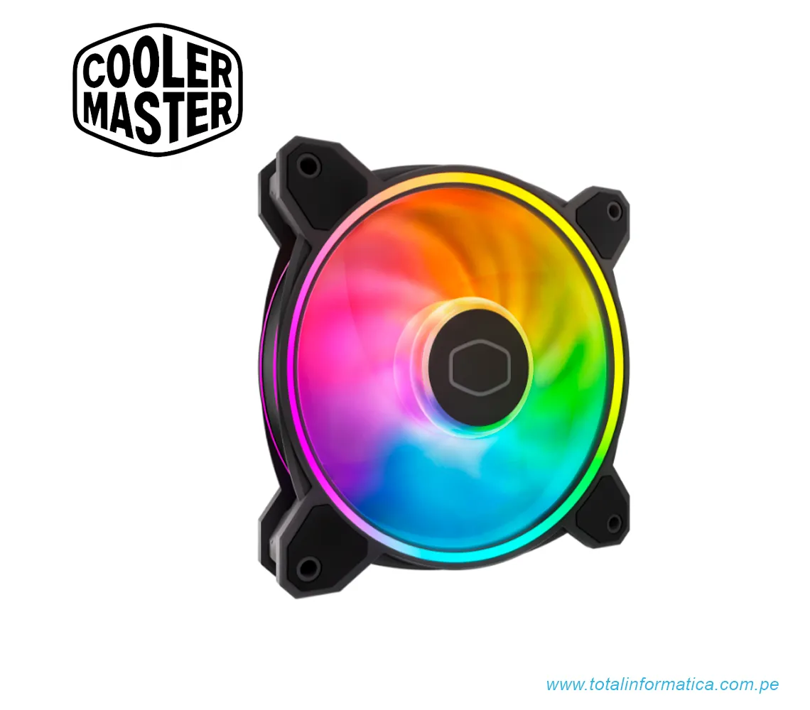 COOLER COOLER MASTER VENTILADOR MASTERFAN ARGB MF120 HALO2 - imagen 1