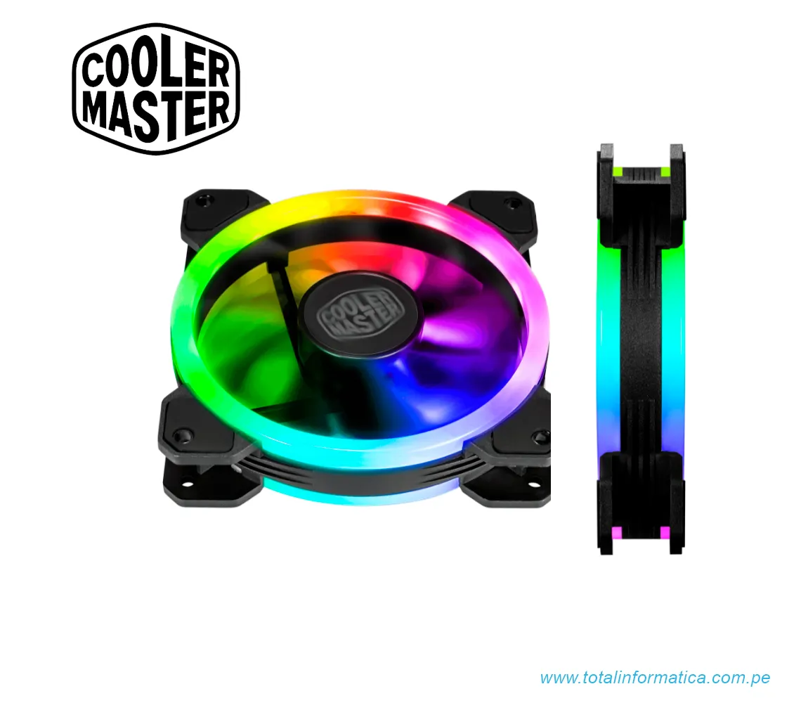 VENTILAD COOLER MASTER MASTERFAN MF120 S2 ARGB - imagen 2