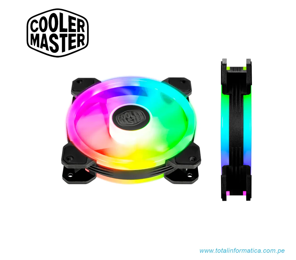 VENTILAD COOLER MASTER MASTERFAN MF120 S3-ARGB - imagen 2
