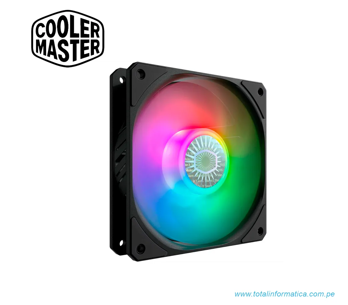 VENTILADOR COOLER MASTER SICKLEFLOW 120 ARGB - imagen 2