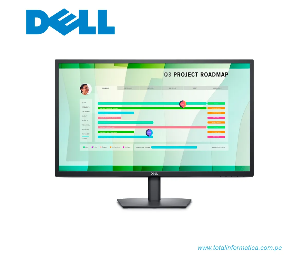 DELL MONITOR DELL E2723HN (SERIE E) 27" FHD 1920 X 1080 CON HDMI Y VGA, LED - imagen 1