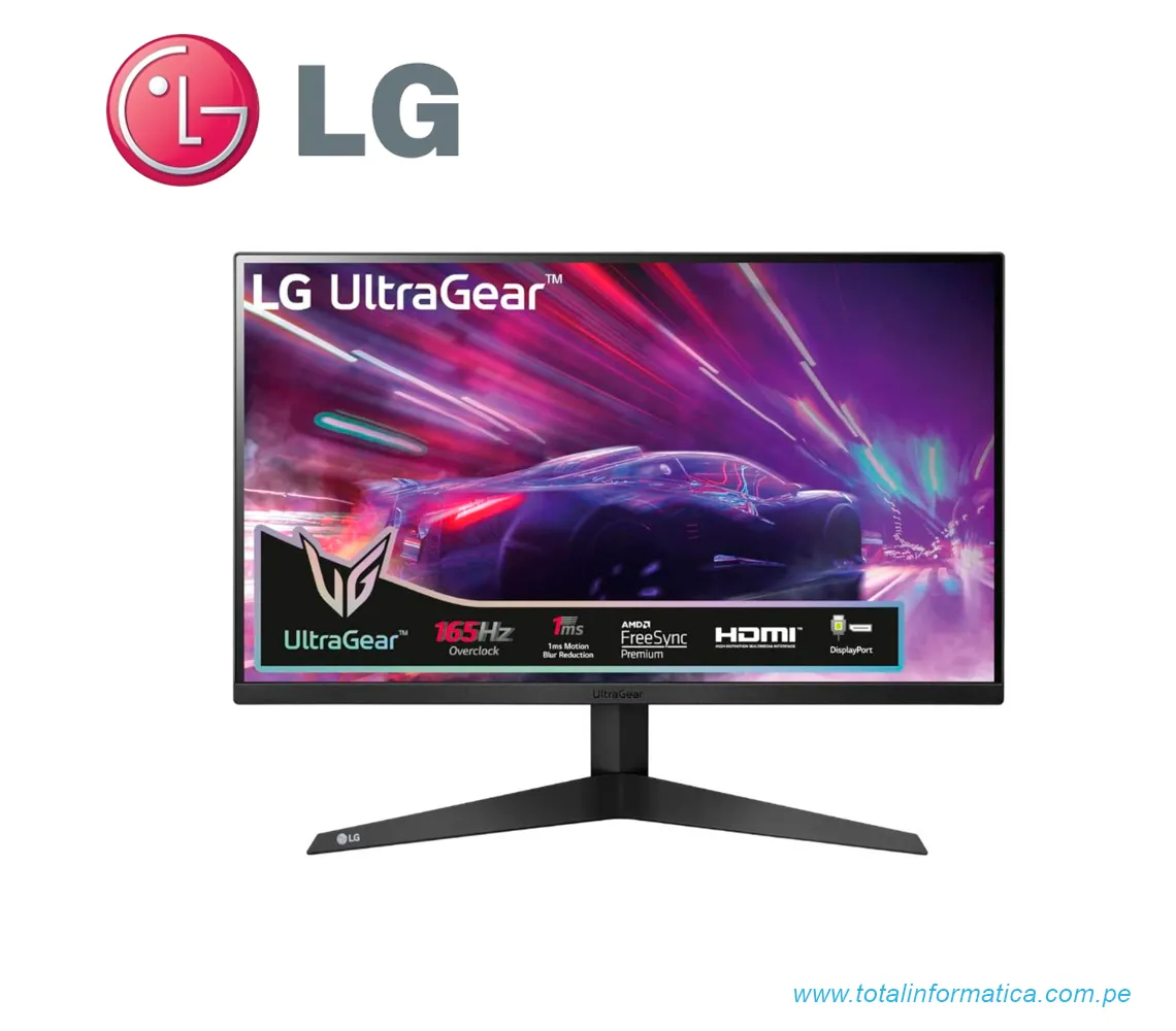 LG ULTRAGEAR 24GQ50F-B: MONITOR GAMING LCD DE 24" FULL HD CON FREESYNC PREMIUM - imagen 1