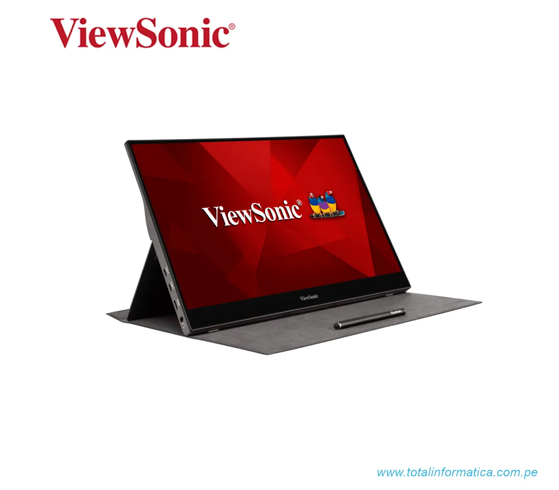 VIEWSONIC MONITOR DE PANTALLA TÁCTIL LCD VIEWSONIC TD1655 - 16" CLASS - FULL HD - PROJECTED CAPACITIVE - imagen 1