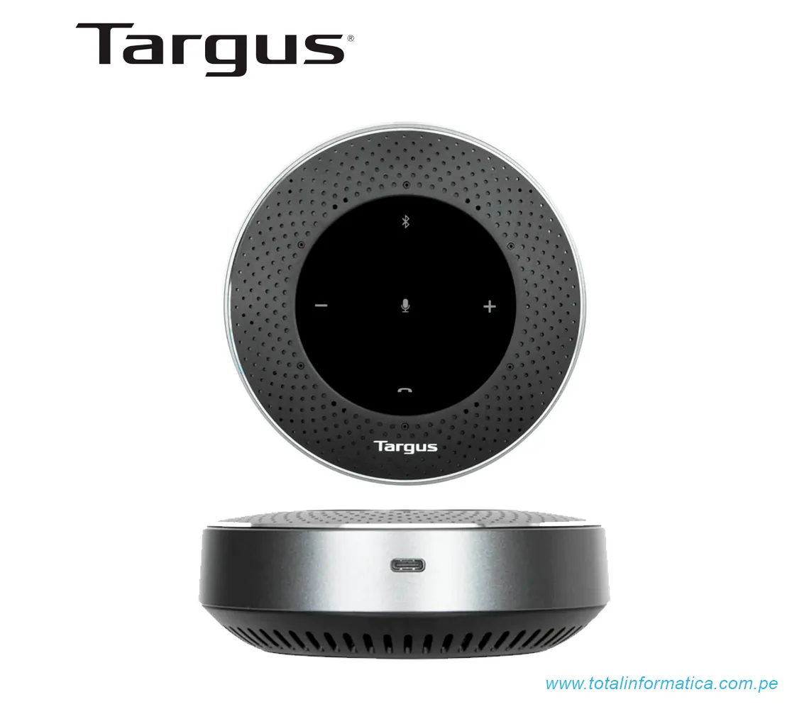 PARLANTE TARGUS SPEAKETPHONE AEM105GL, USB/BLUETOOTH, NEGRO  - imagen 2