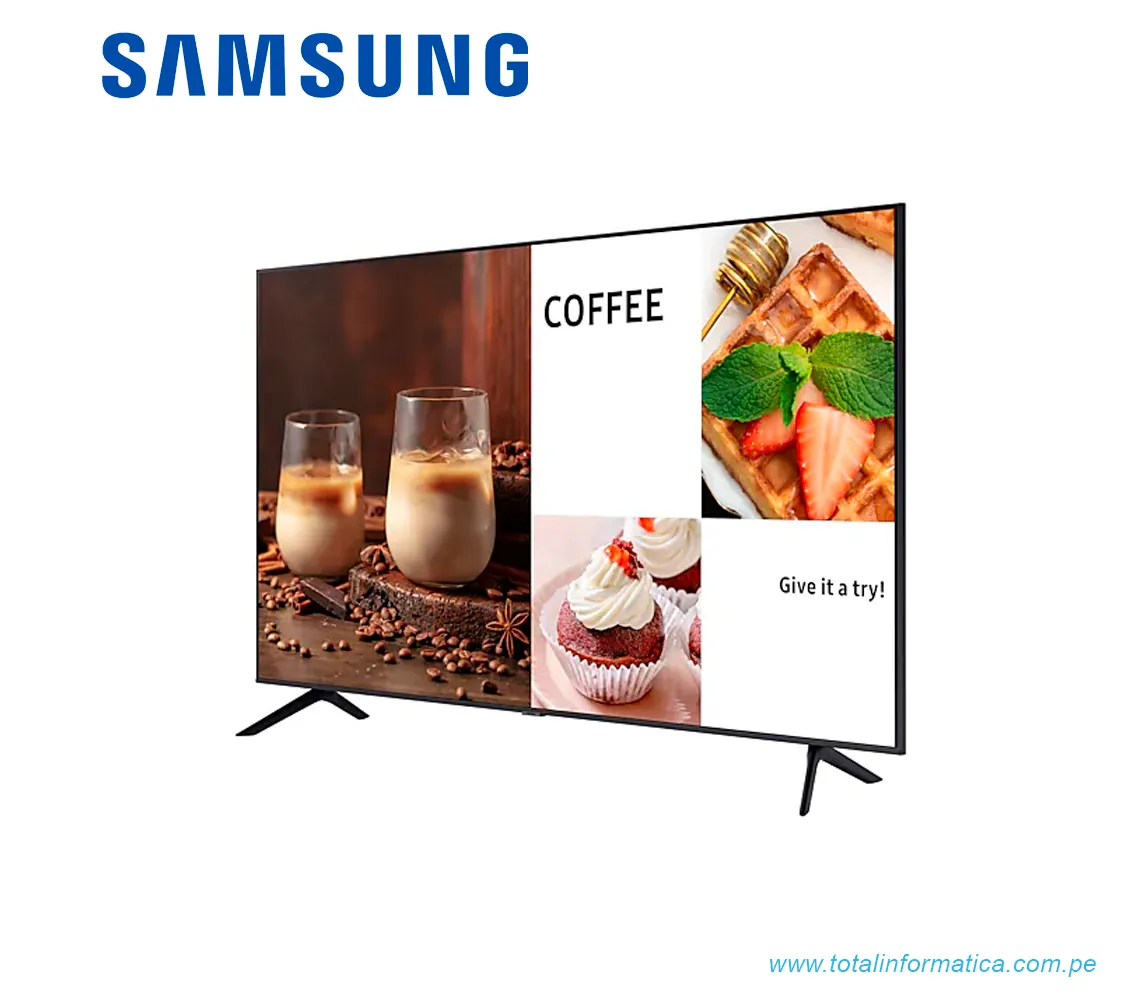TELEVISOR SAMSUNG 65", BIZ TV,4K, SMART TV, TIZEN(LH65BECHLGGXPE) - imagen 1