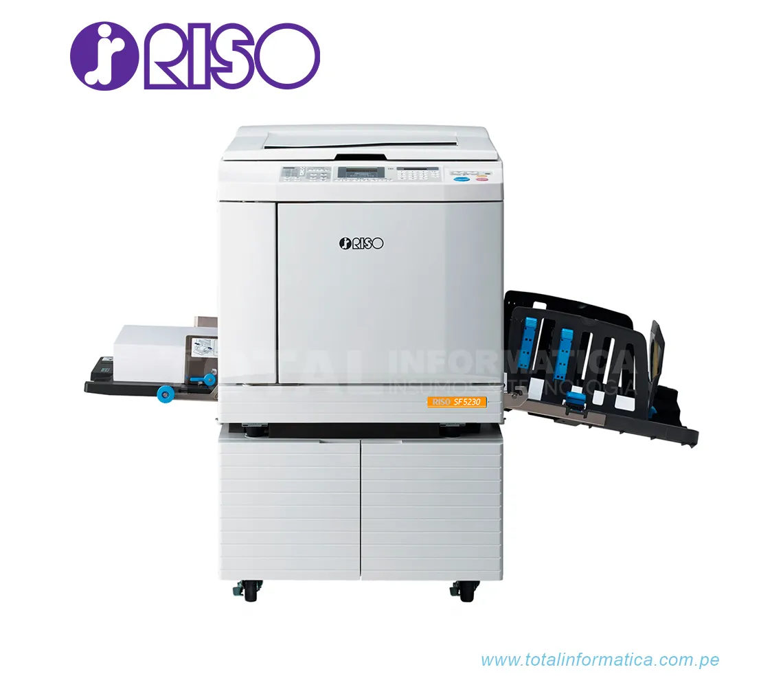DUPLICADORA RISO SF5230EII U, 300X600 PPP, 130 PPM - imagen 1