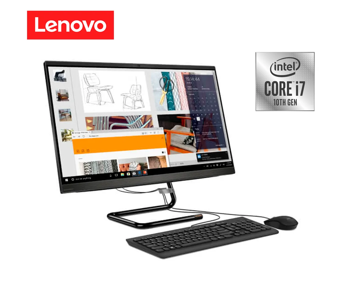 COMPUTADOR LENOVO IDEACENTRE 3 27IMB05 27" FHD, CORE I7-10700T 2GHZ, 16GB RAM, 1TB HDD, WINDOWS 10 HOME - imagen 2
